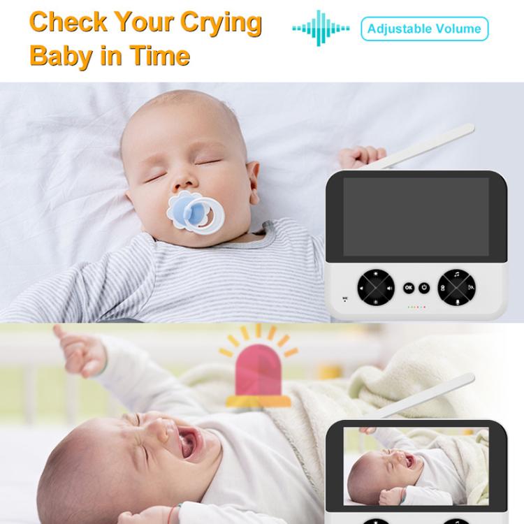 4.3 Inch IPS HD Display 720P Baby Monitor, US Plug, EU Plug, UK Plug, AU Plug 4.3 Inch IPS HD Display 720P Baby Monitor, US Plug, EU Plug, UK Plug, AU Plug
